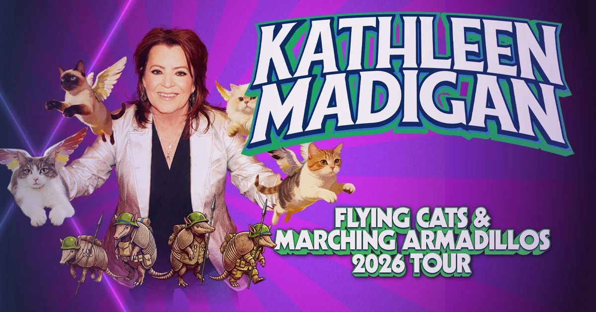 Kathleen Madigan tour poster — 2026–2027